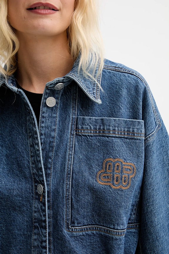 MUNTHE farmerdzseki PRICKLY 252150725204 kék