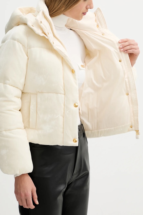 Elisabetta Franchi kurtka welurowa PI82D56E2