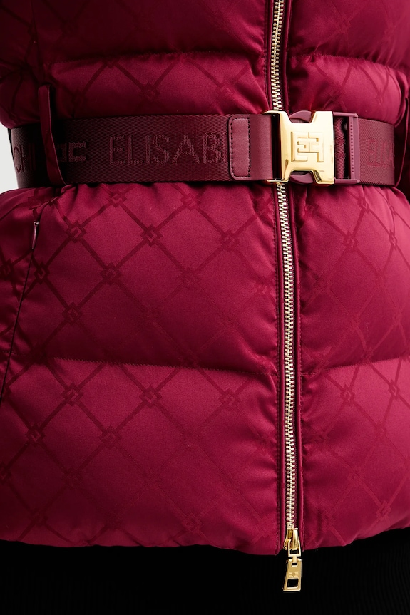 Elisabetta Franchi giacca PI83D56E2 granata