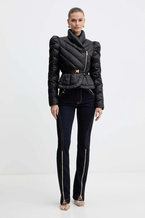 Μπουφάν Elisabetta Franchi PI89Z56E2 μαύρο AW25