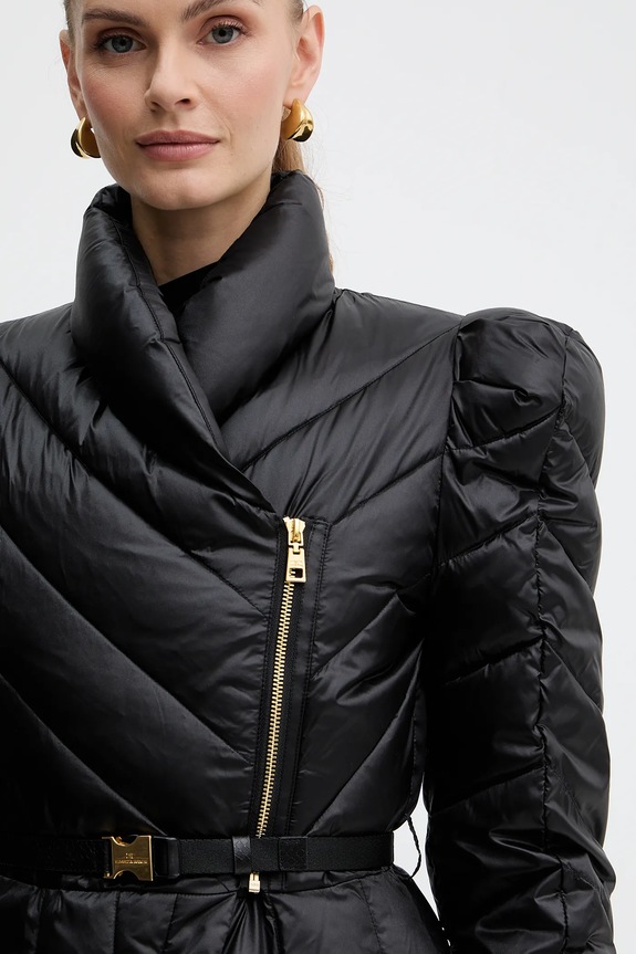 Μπουφάν Elisabetta Franchi μαύρο PI89Z56E2
