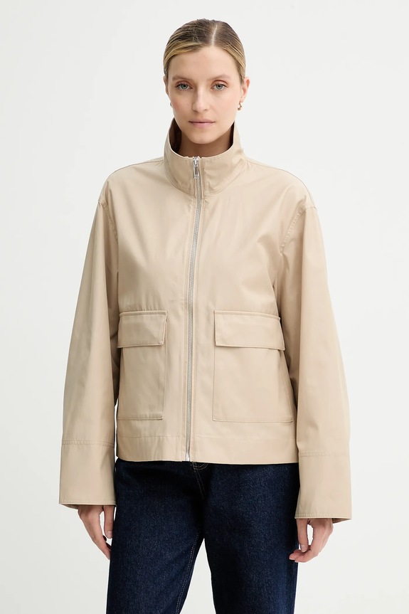 Jakna Calvin Klein bež LV044C528G