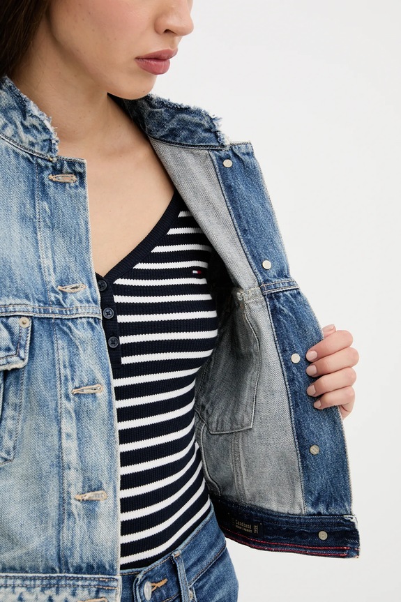 Tommy Jeans kurtka jeansowa DW0DW21195