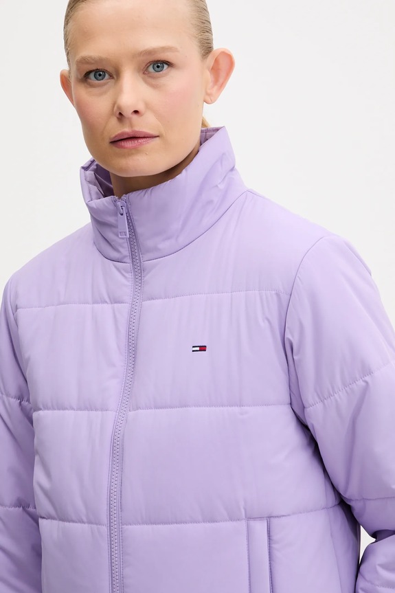 Tommy Jeans rövid kabát DW0DW20958 lila