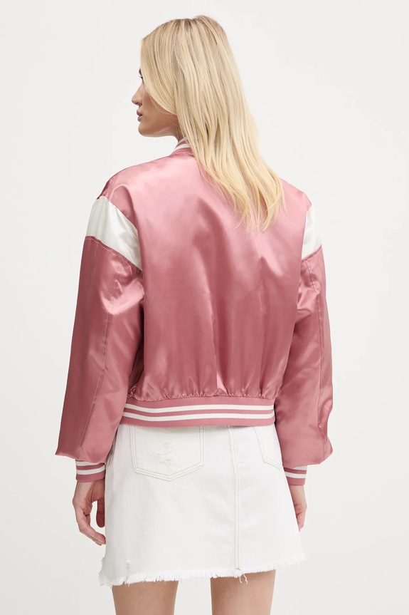 Îmbrăcăminte Tommy Jeans geacă bomber DW0DW20960 portocaliu