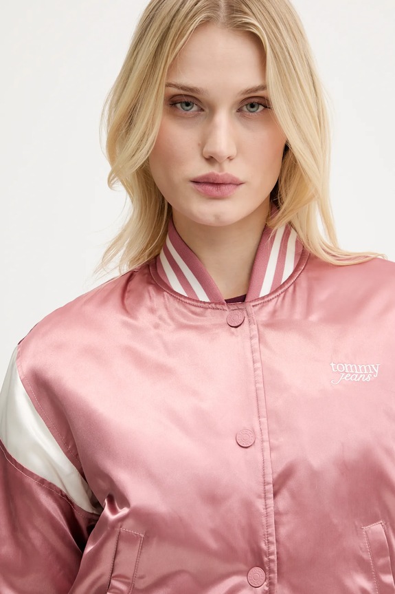 Tommy Jeans geacă bomber portocaliu DW0DW20960