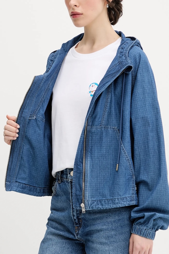Tommy Jeans jachetă de bumbac DW0DW21064
