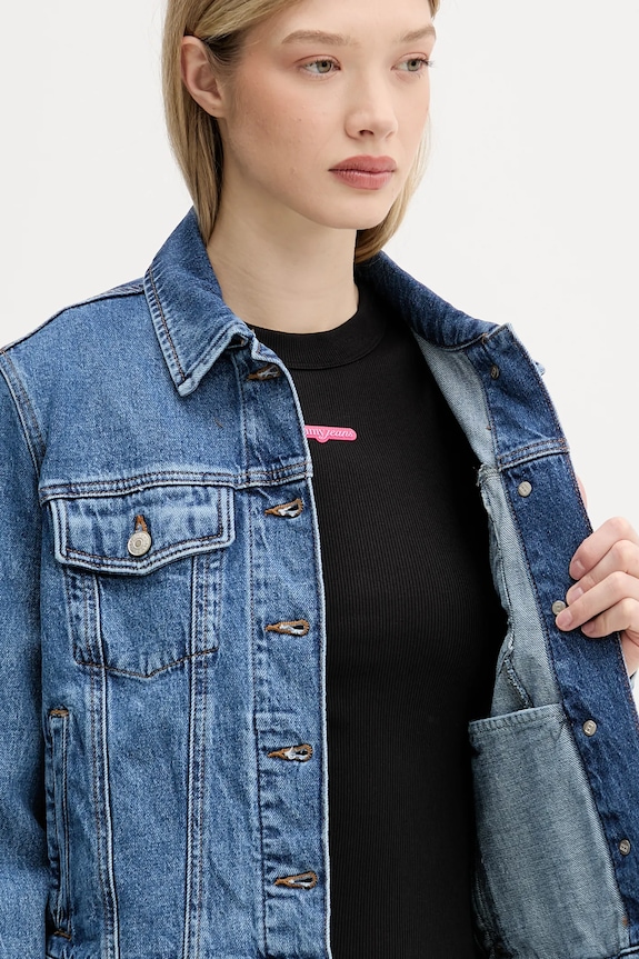 Tommy Jeans geacă jeans DW0DW21414