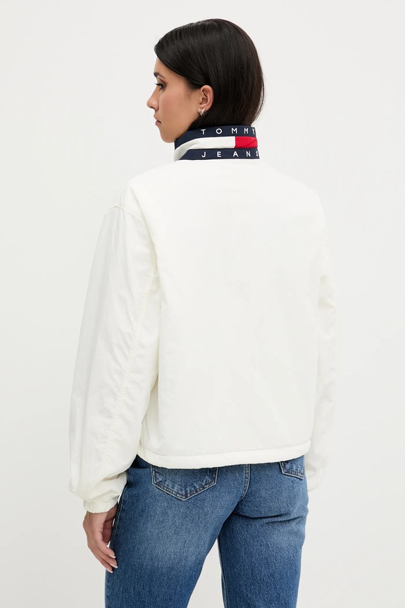 Odzież Tommy Jeans kurtka DW0DW21436 beżowy