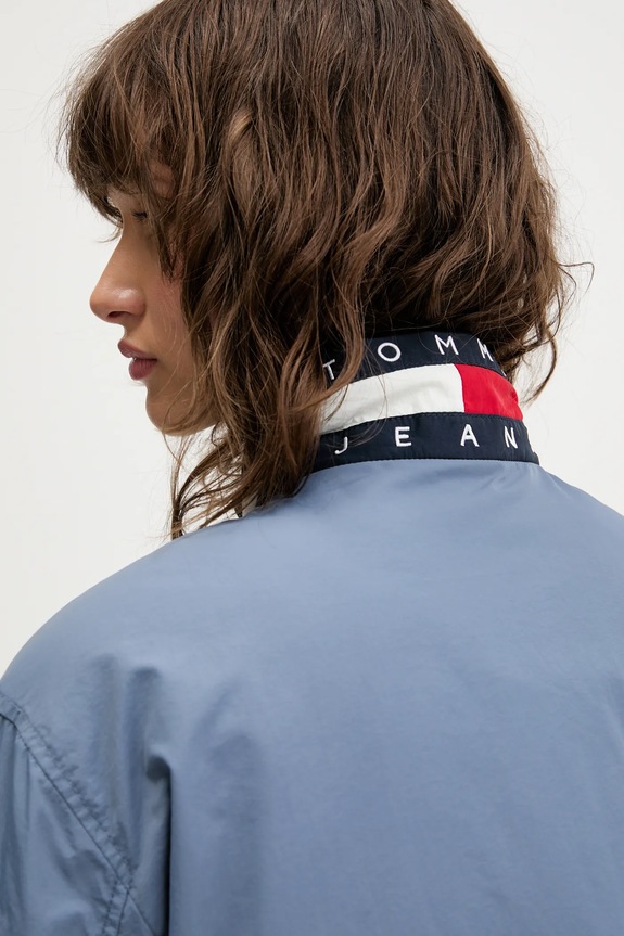 Bunda Tommy Jeans DW0DW21436 modrá
