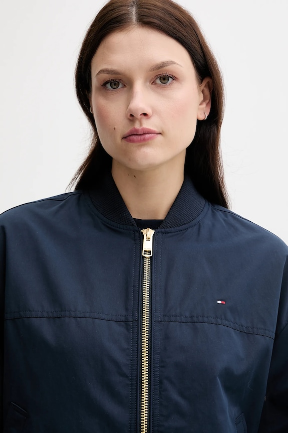 Tommy Hilfiger geacă bomber bleumarin WW0WW45619