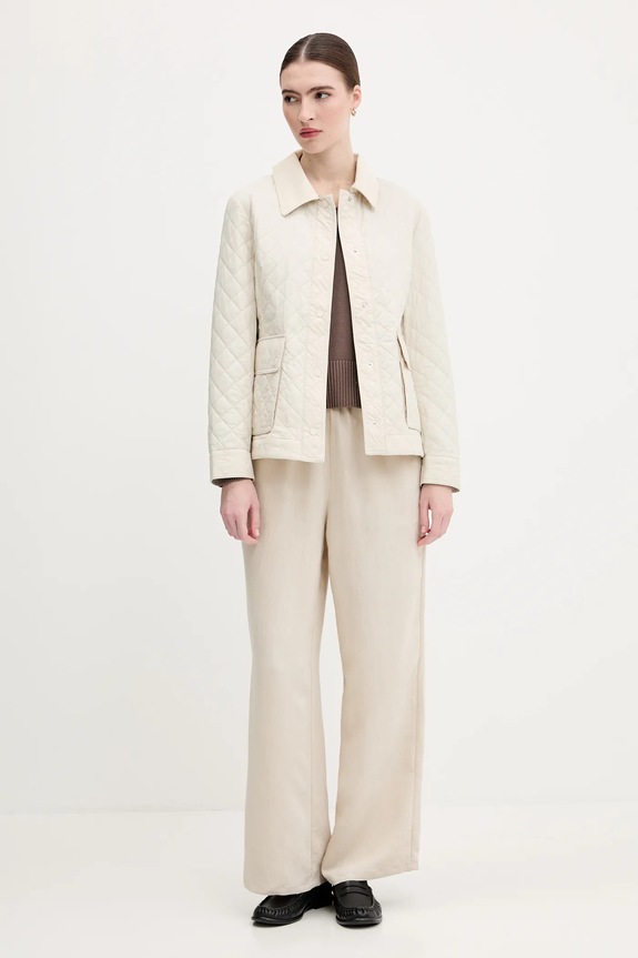 Bunda Tommy Hilfiger WW0WW45641 béžová AW25