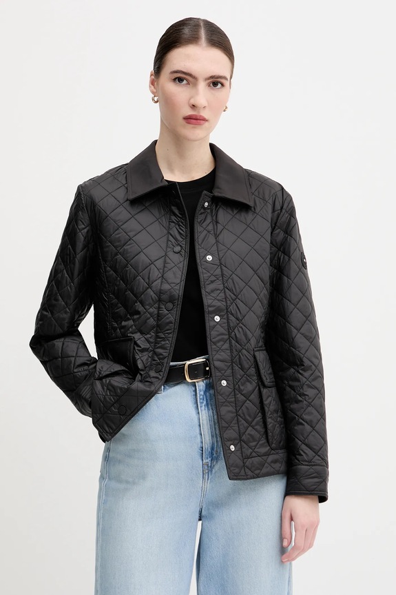 Bunda Tommy Hilfiger černá WW0WW45641