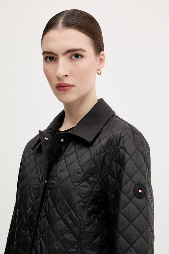 Bunda Tommy Hilfiger WW0WW45641 černá