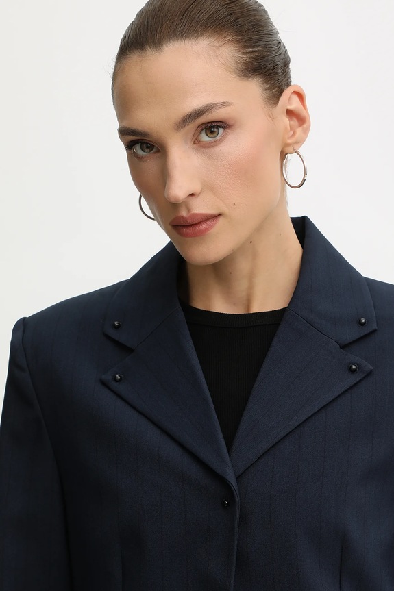 Stine Goya sacou 0 bleumarin SG.AW25.J060.2435