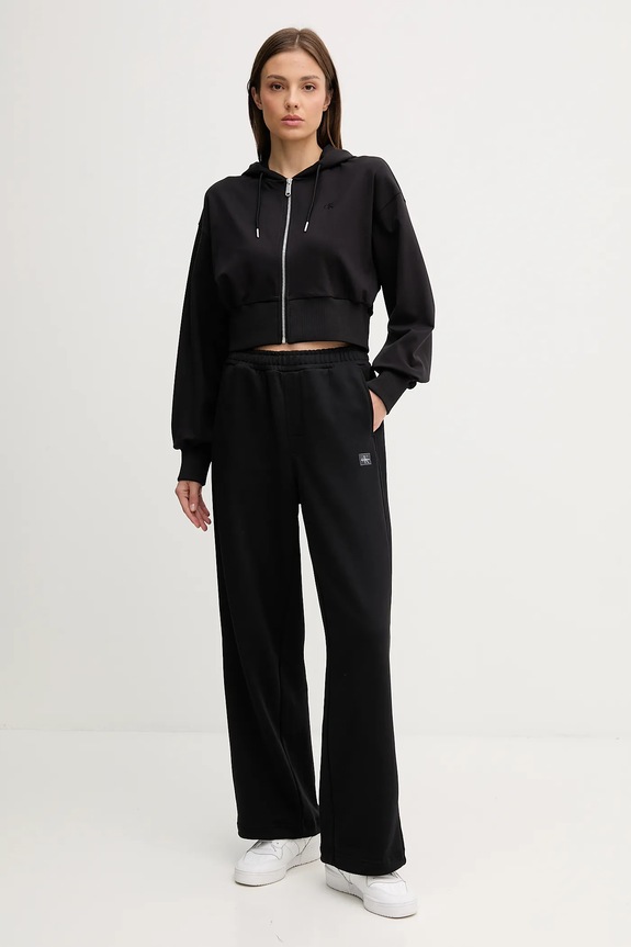 Pulover Calvin Klein Jeans LV047C247G črna AW25