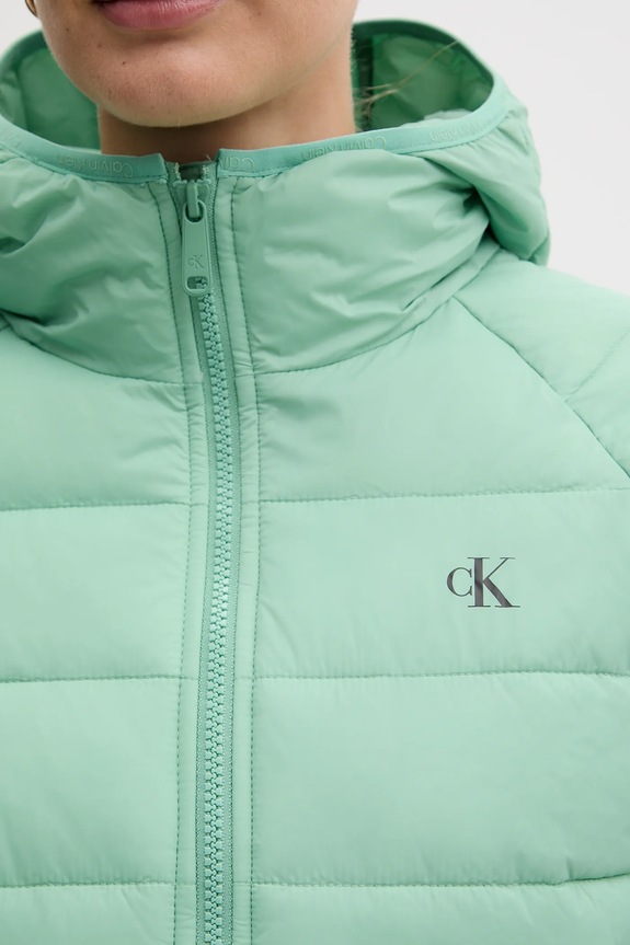 Bunda Calvin Klein Jeans LV047C510G zelená