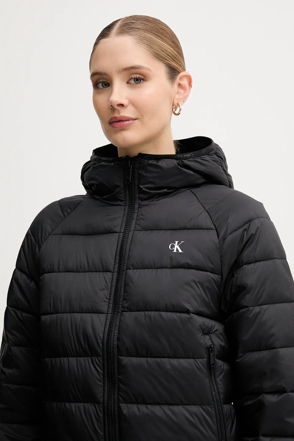 Μπουφάν Calvin Klein Jeans μαύρο LV047C510G