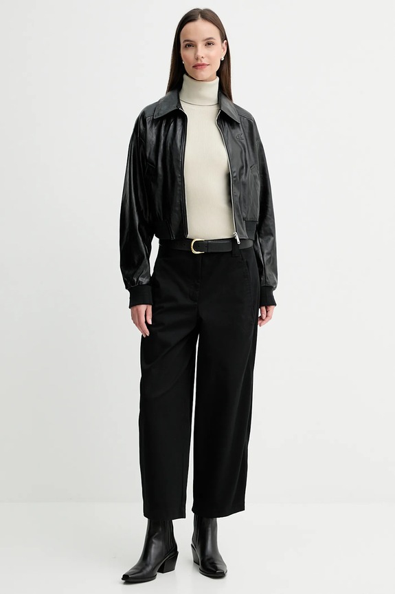 Μπουφάν Calvin Klein Jeans LV047C518G μαύρο AW25