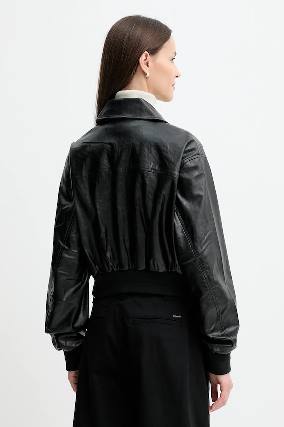 Ρούχα Μπουφάν Calvin Klein Jeans LV047C518G μαύρο