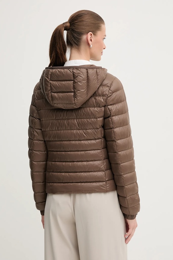 Oblečení Péřová bunda Tommy Hilfiger WW0WW46788 hnědá