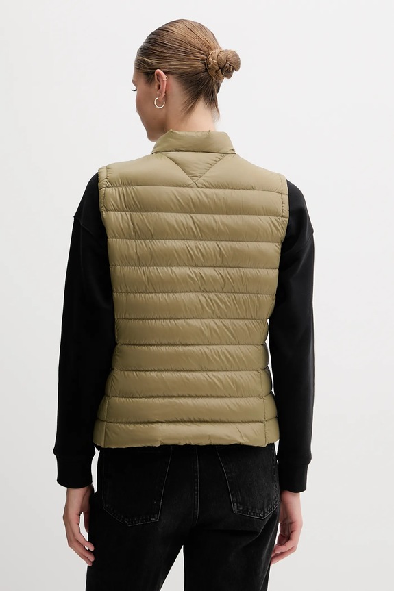 Odzież Tommy Hilfiger bezrękawnik puchowy WW0WW45499 zielony