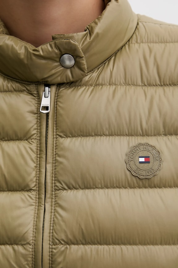 Tommy Hilfiger bezrękawnik puchowy WW0WW45499 zielony