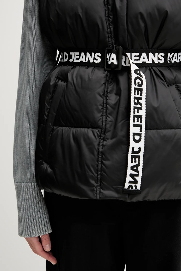 Karl Lagerfeld Jeans bezrękawnik A3W15025 czarny