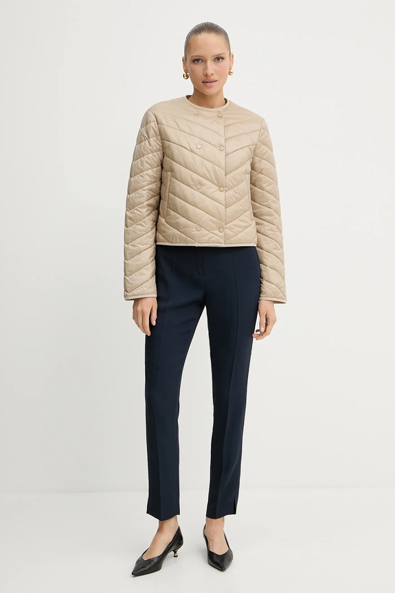 Bunda BOSS Pranella 50543249 béžová AW25