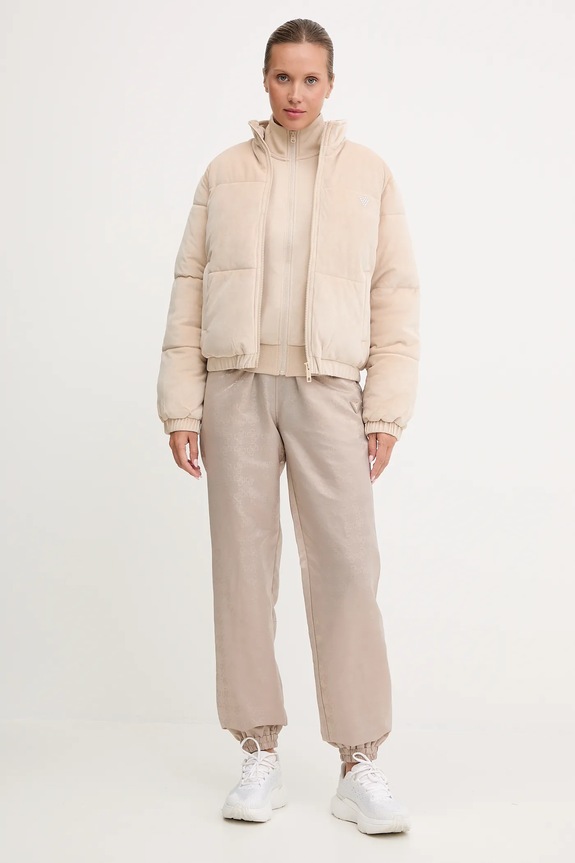 Μπουφάν Guess COUTURE V4BL03.K0232 μπεζ AW25