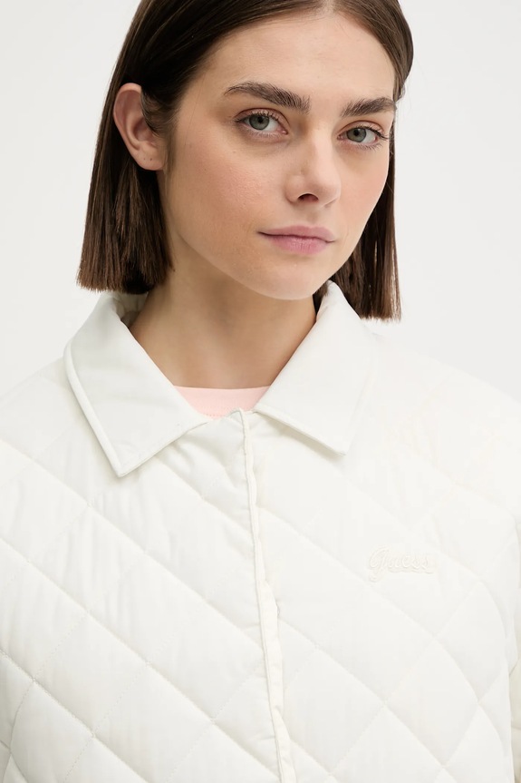 Guess geacă BIANCA bej V5YL13.WHE92