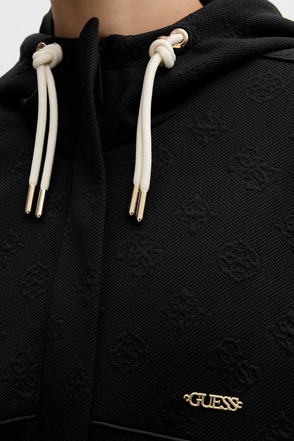 Guess geacă PEONY V5YQ05.KBSL2 negru