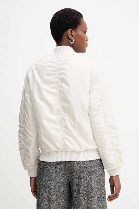 Îmbrăcăminte Guess geacă bomber PHILOMENE W5YL08.WHDK2 bej