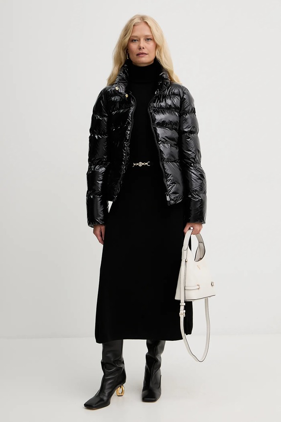 Pinko rövid kabát 101598.A2P7 fekete AW25