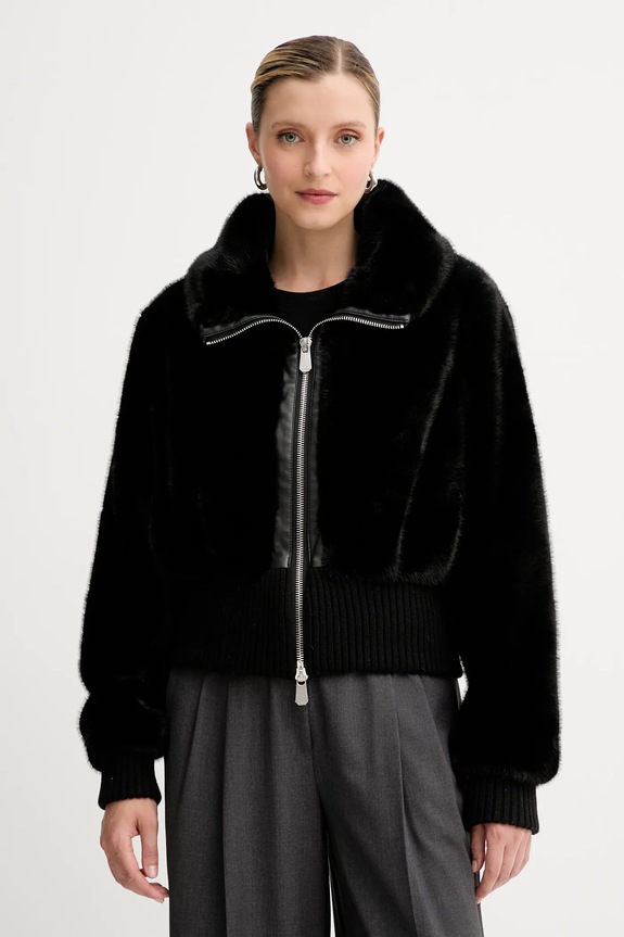 Куртка Pinko з підкладкою чорний 105399.A2PI