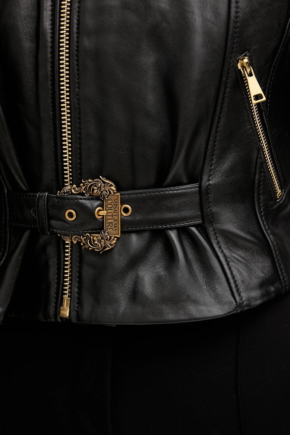 Versace Jeans Couture ramoneska skórzana 79HAVP03.CP021