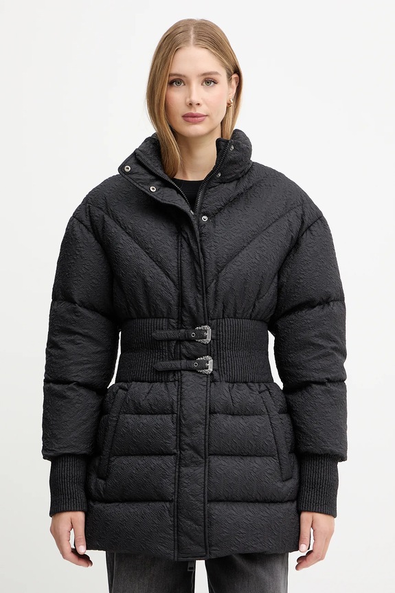 Пуховая куртка Versace Jeans Couture с подкладкой чёрный 79HAUD15.CQ15D