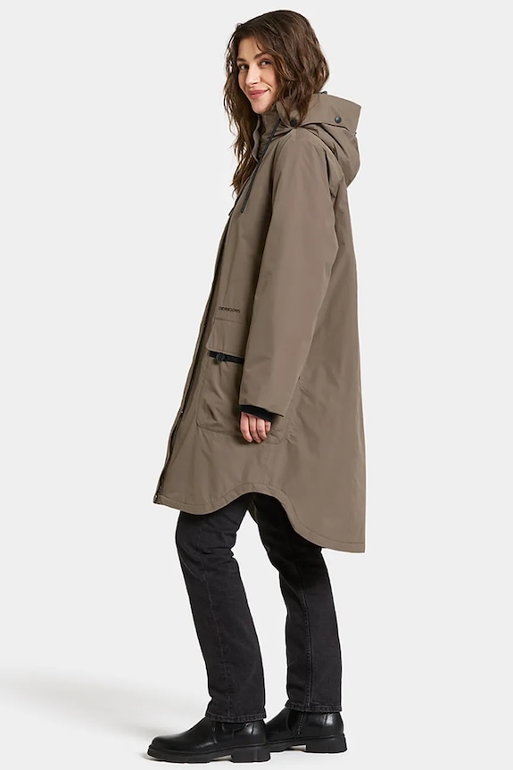 Παρκά Didriksons AIKO 505928 καφέ AW25