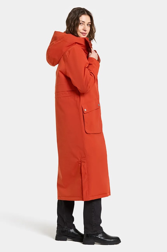 Αδιάβροχο μπουφάν Didriksons MELODY πορτοκαλί 505851