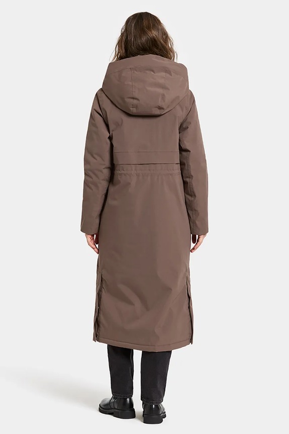 Ρούχα Αδιάβροχο μπουφάν Didriksons MELODY 505851 καφέ