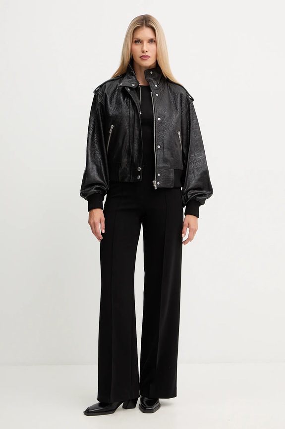 Stand Studio leather jacket Ciara 66526.7970 black AW25