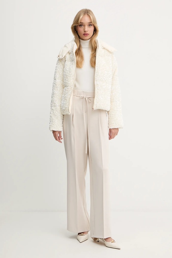 Μπουφάν Fracomina FP25WC3009O429N6 μπεζ AW25