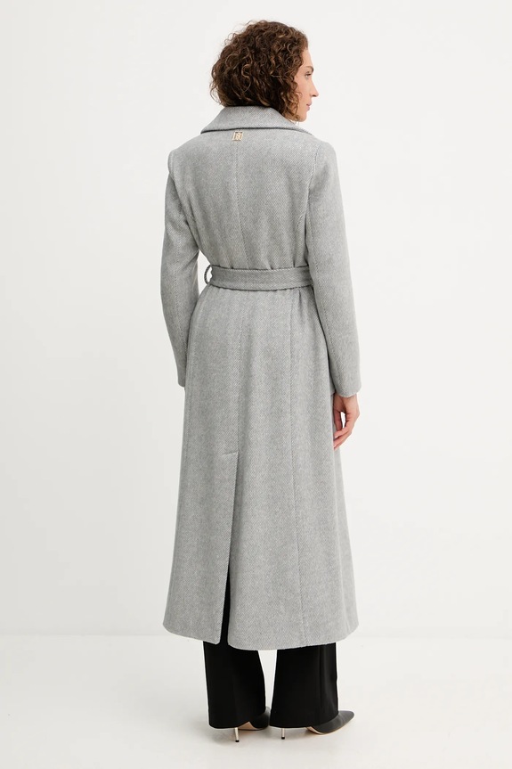 Odjeća Vuneni kaput Fracomina FS25WC1011W819K3 siva