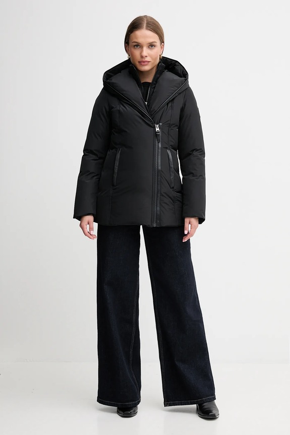 Μπουφάν με επένδυση από πούπουλα MACKAGE ADALI.NFR μαύρο AW25