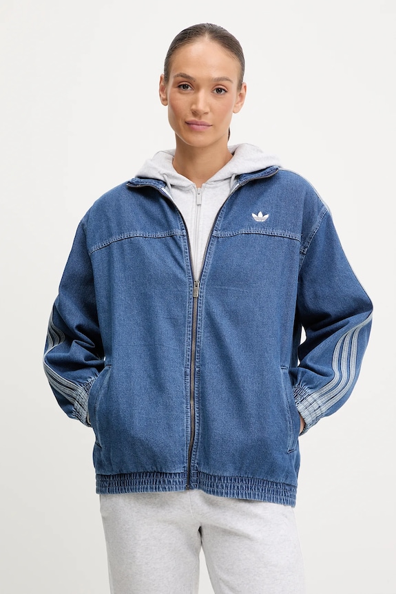 adidas Originals denim jacket Denim Os TT non-insulated blue JY2896
