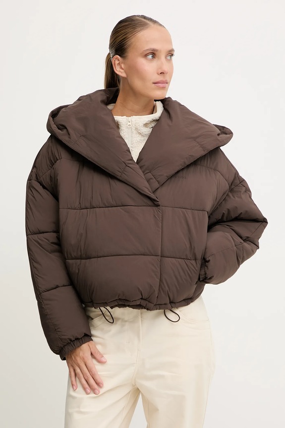 Calvin Klein Performance kurtka pozostałe brązowy LVGWF5O514