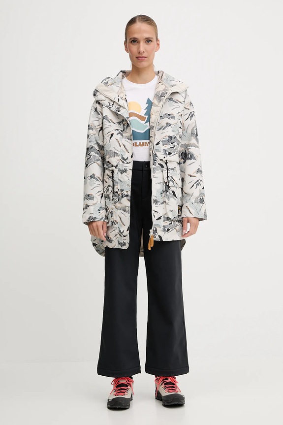 Columbia kurtka High Cascades Interchang 2141501 beżowy AW25