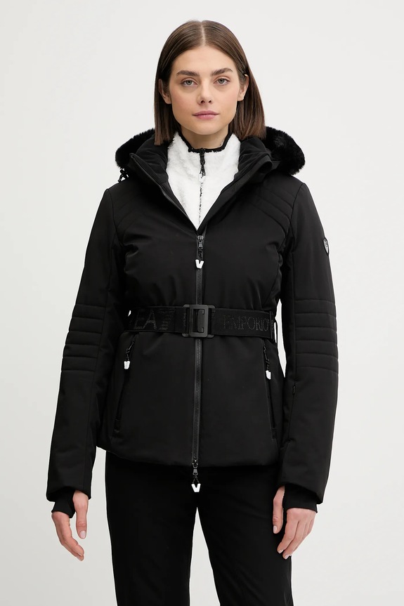 EA7 Emporio Armani geacă de schi Sporturi de iarnă negru AF13889.7W000386