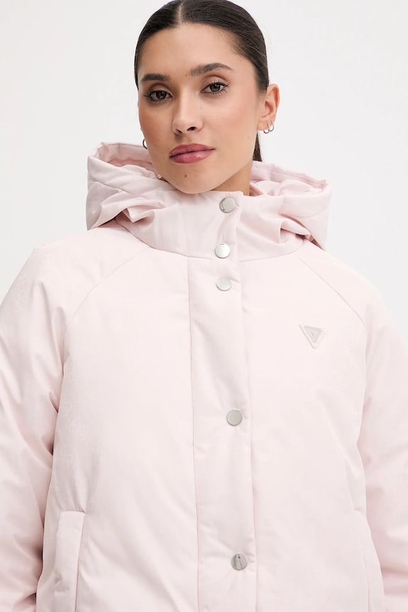 Bunda Guess 4G V5BL07.WGLW2 růžová AW25