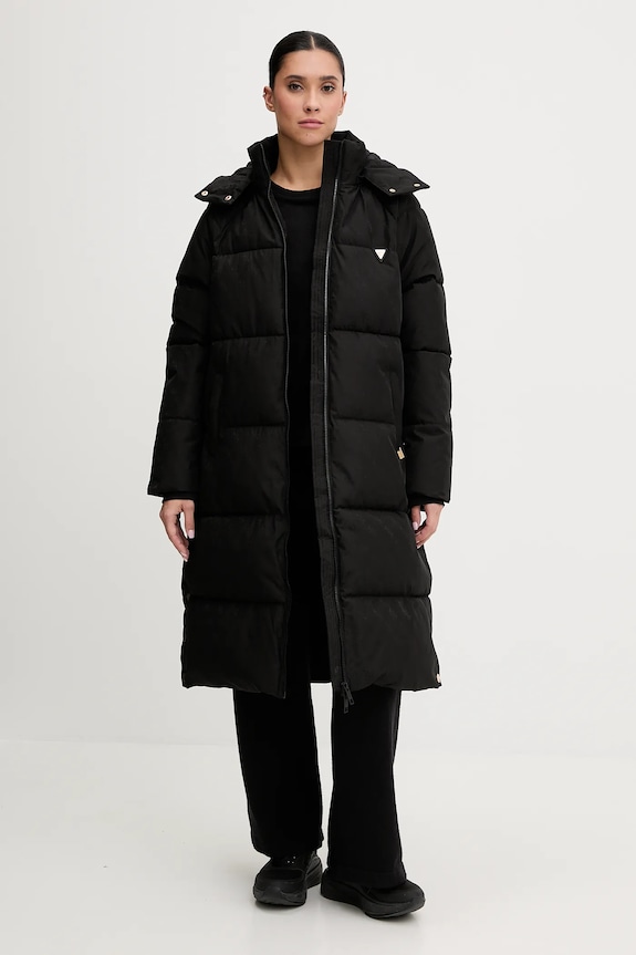 Μπουφάν Guess 4G V5BL08.WGLW2 μαύρο AW25